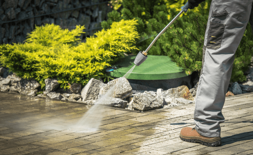 power wash